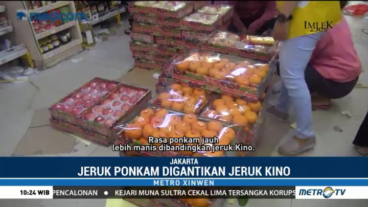 Jeruk Mandarin Ponkam Langka Jelang Imlek