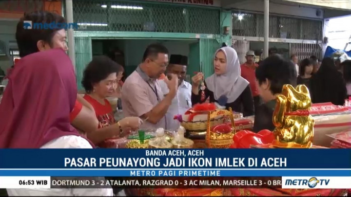 Pasar Peunayong, Ikon Imlek di Banda Aceh