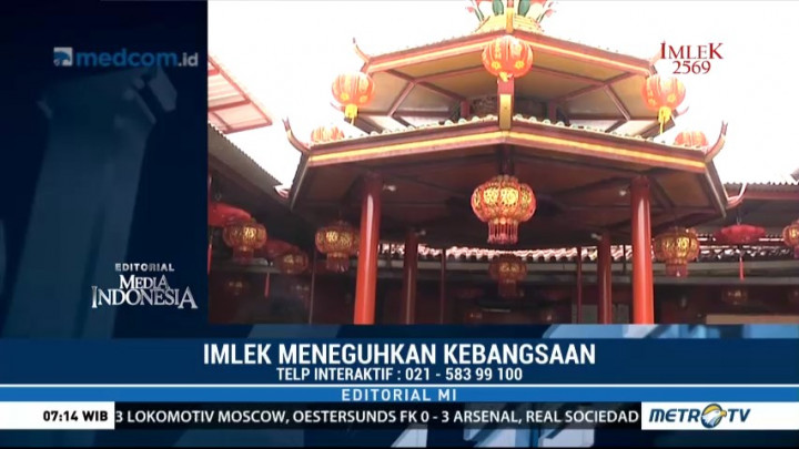 Imlek Meneguhkan Kebangsaan