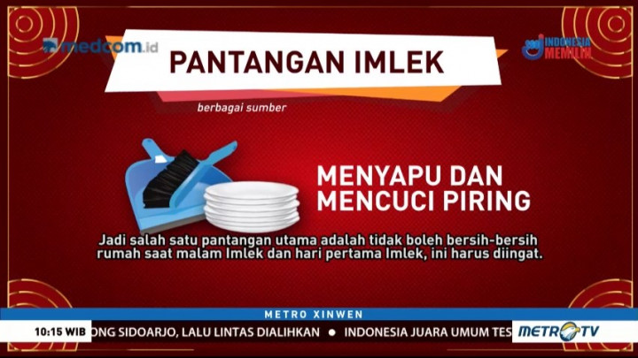 Pantangan pada Hari Raya Imlek