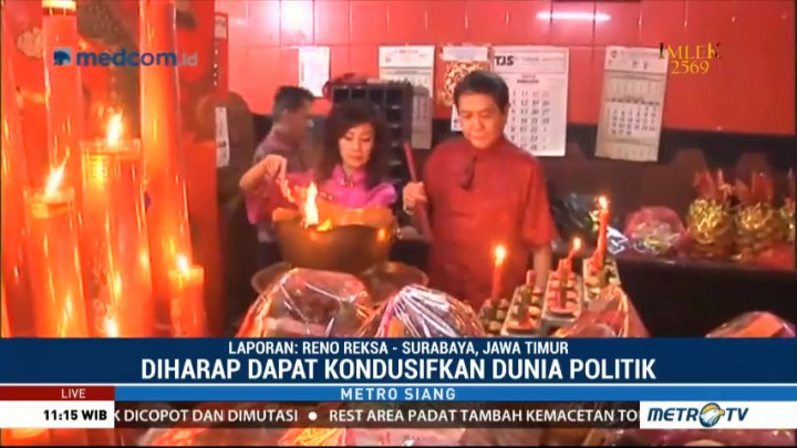 Kelenteng Hong San Ko Tee Gelar Doa Bersama Siang Ini