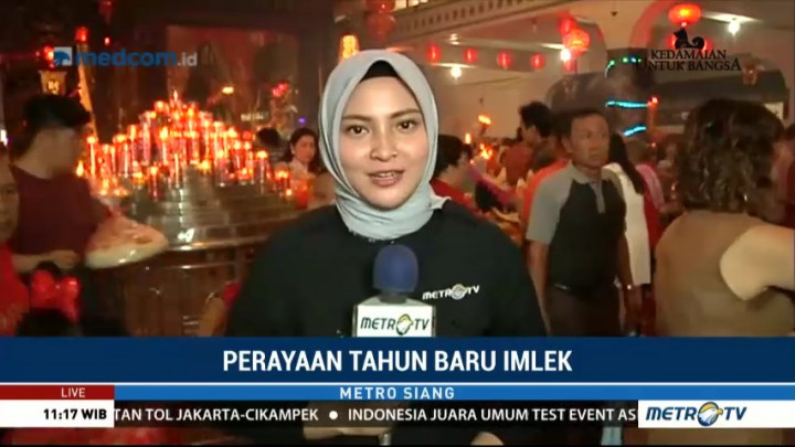 Masyarakat Tionghoa Padati Wihara Setia Budi Medan