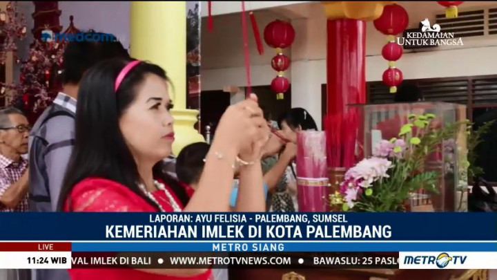 Kemeriahan Perayaan Imlek di Vihara Dharmakirti