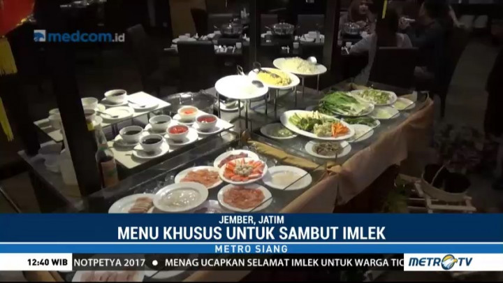 Sambut Imlek, Restoran di Jember Sediakan Kuliner Shabu-shabu Barbeque