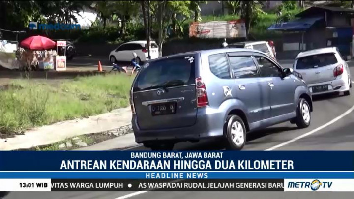 Wisatawan Padati Kawasan Wisata Lembang