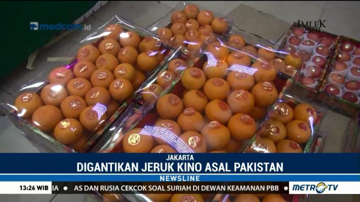Langka, Jeruk Mandarin Ponkam Digantikan Jeruk Kino Asal Pakistan