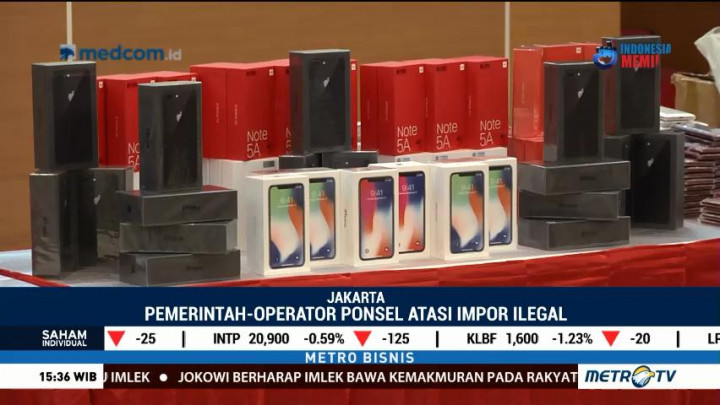 Pemerintah-Operator Ponsel Kerja Sama Atasi Impor Ilegal
