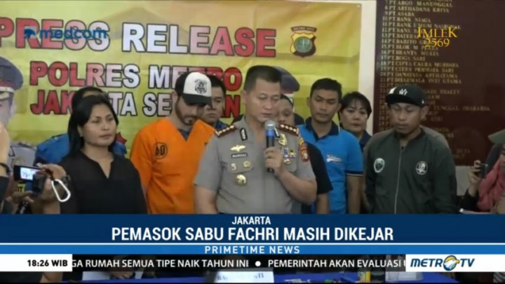 Polisi Buru Pemasok Narkoba ke Fachri Albar