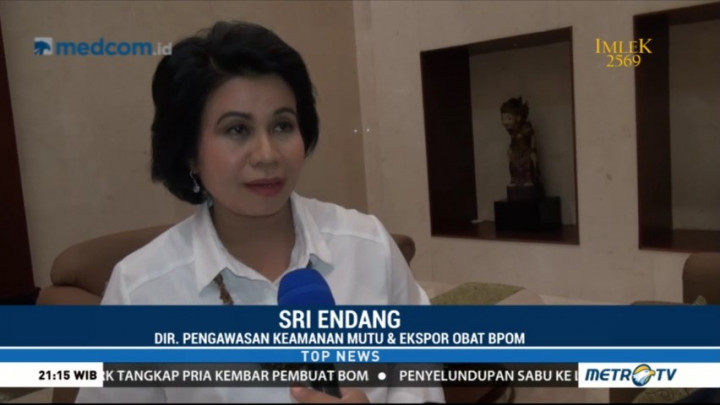 BPOM Beri Waktu Satu Bulan untuk Penarikan Albothyl