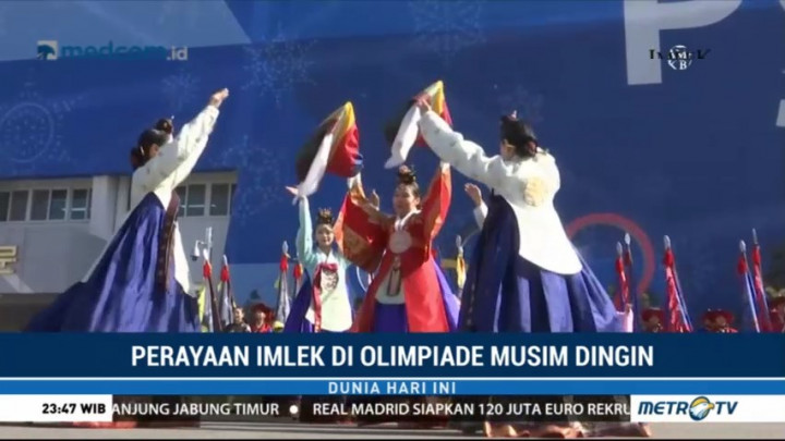 Tim Olimpiade Musim Dingin Korsel Gelar Perayaan Imlek