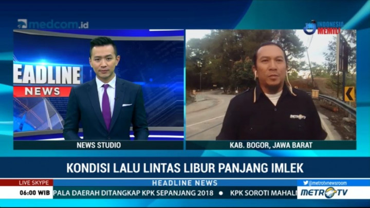 Puncak Lengang di Libur Panjang Imlek
