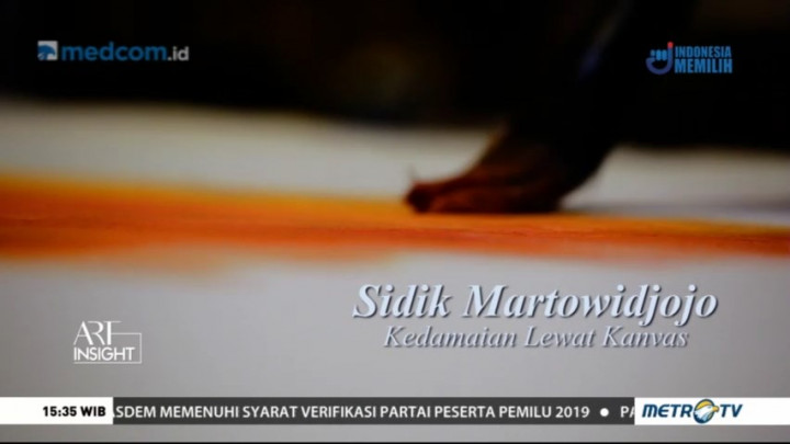 Sidik Martowidjojo: Kedamaian Lewat Kanvas (1)
