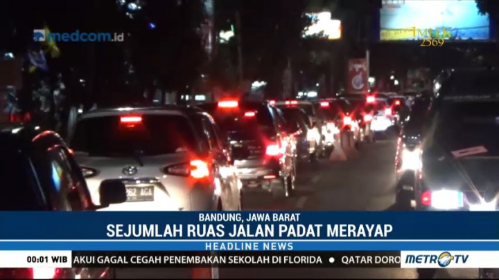 Bandung Dipadati Wisatawan