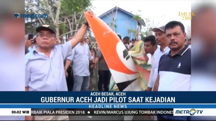 Pesawat Gubernur Aceh Mendarat Darurat