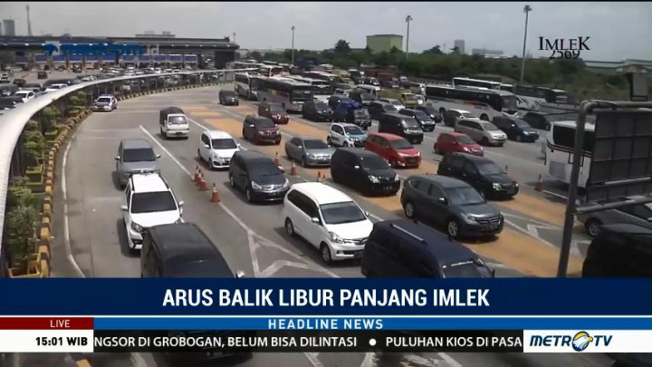 92 Ribu Kendaraan Bakal Lewati Cikarang Utama Saat Arus Balik Libur Imlek
