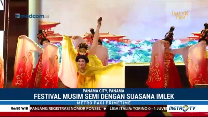 Kemeriahan Festival Musim Semi di Panama