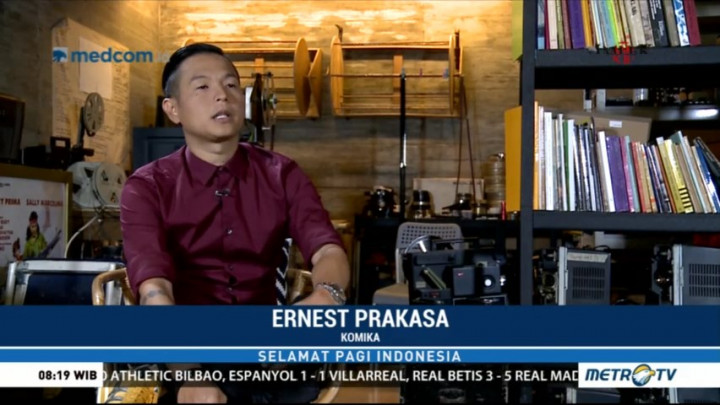 Lewat Karya, Ernest Prakasa Tunjukan Kecintaannya Pada Indonesia
