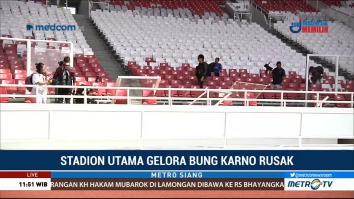 PSSI: Petugas Keamanan Seharusnya Bisa Antisipasi Perusakan SUGBK