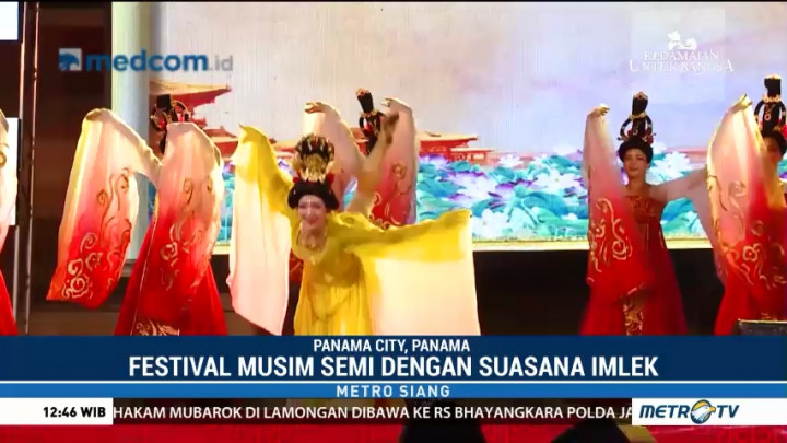 Kemeriahan Festival Musim Semi dengan Nuansa Imlek di Panama