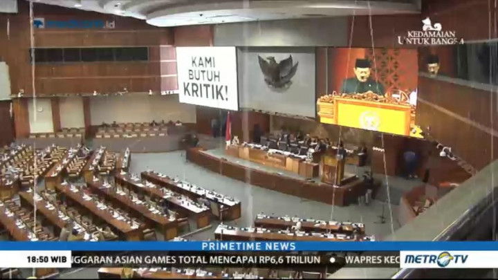 Drama Paripurna Pengesahan UU MD3