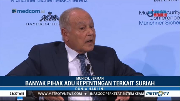 Sekjen Liga Arab Ragu Suriah Bisa Kembali Bersatu