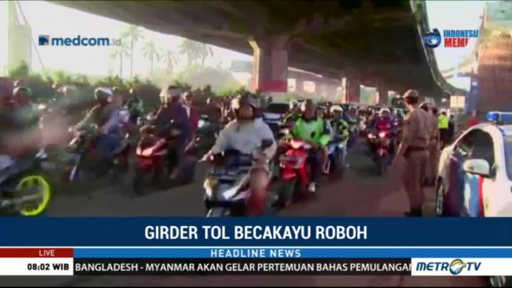 Lalu Lintas di Cawang Ramai Lancar