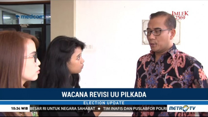 KPU Tak Sepakat UU Pilkada Kembali Direvisi