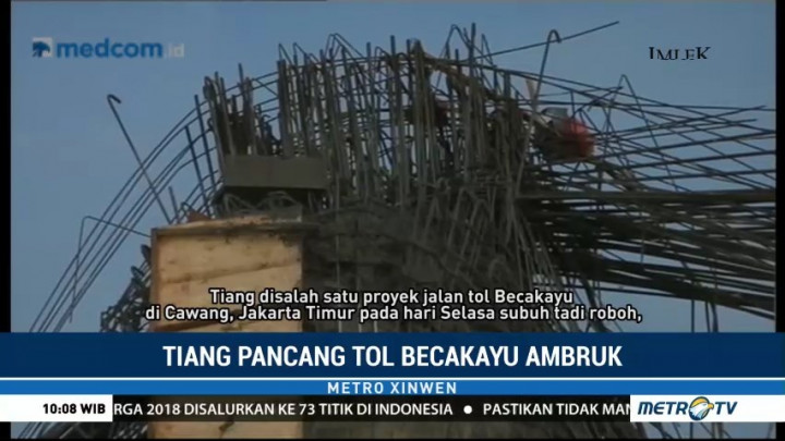 Karena Ini Tiang Girder Tol Becakayu Ambruk