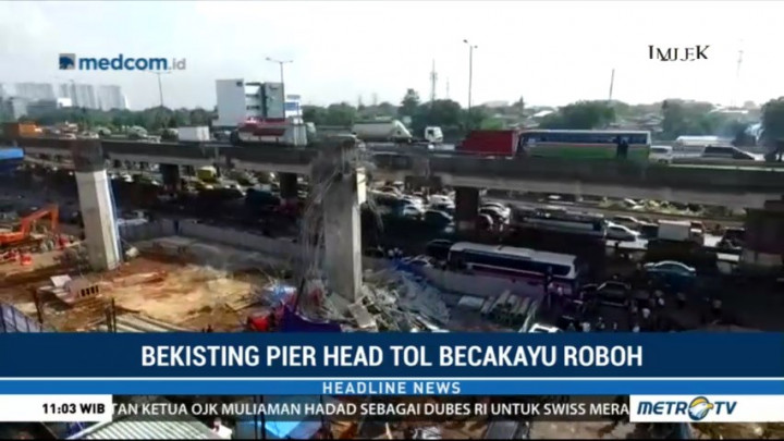 Waskita Karya Menyesal atas Ambruknya Girder Tol Becakayu