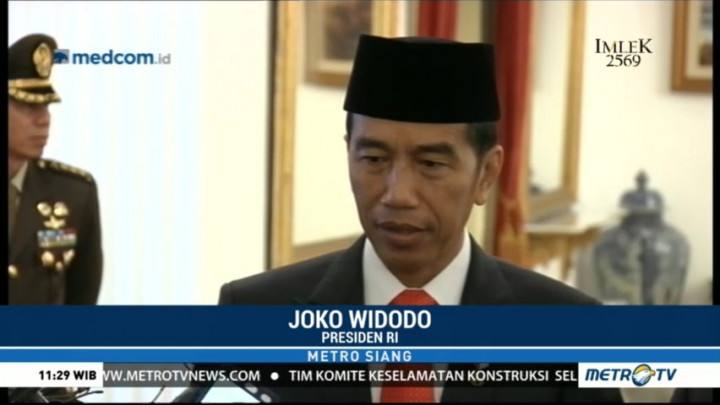 Jokowi Minta Pengawasan Proyek Infrastruktur Diperketat