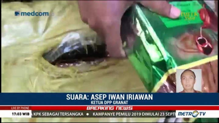 Granat: Ada Pengkhianat dalam Perang Terhadap Narkoba