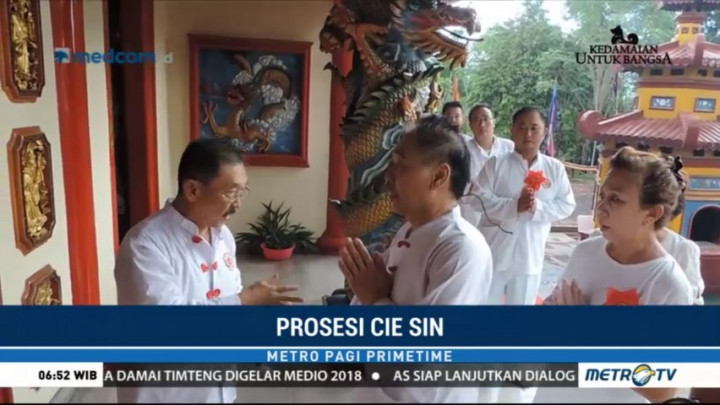 Warga Tionghoa di Bitung Gelar Ritual Cie Sin