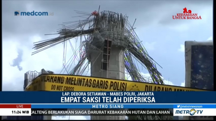 Polisi Telah Periksa Empat Saksi Robohnya Girder Tol Becakayu