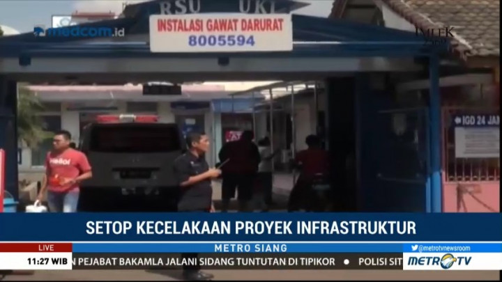 Enam Korban Insiden Proyek Becakayu Dalam Kondisi Stabil