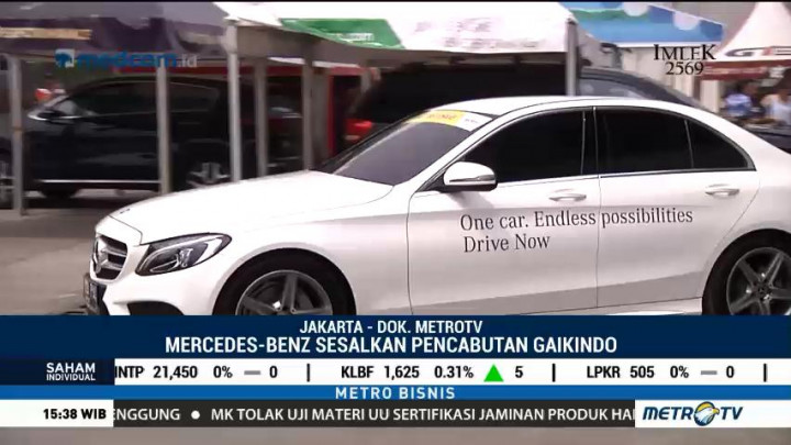 Gaikindo Cabut Keanggotaan Mercedes-Benz
