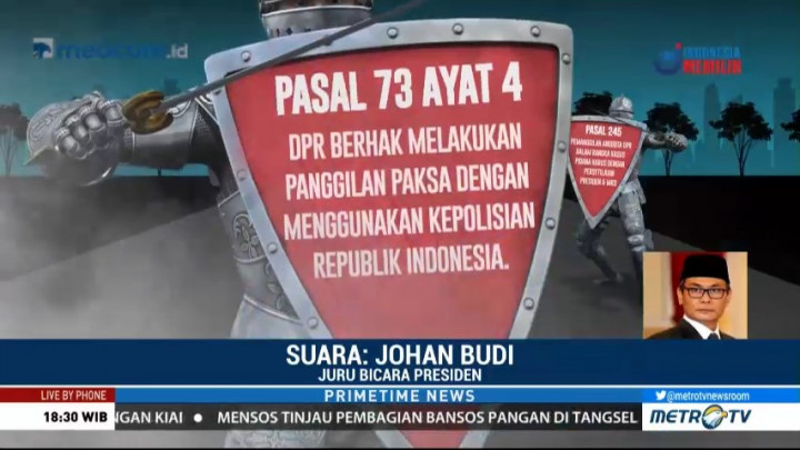Johan Budi: Presiden Belum Putuskan akan Teken UU MD3 atau Tidak