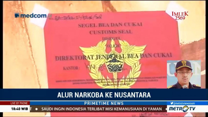 Bea Cukai Sebut Modus Penyelundupan Narkoba Kian Berkembang
