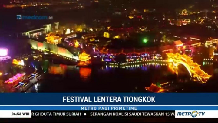 Kemeriahan Festival Lentera di Tiongkok