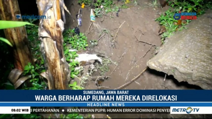 Pergerakan Tanah di Sumedang Dampak dari Aktivitas Alat Berat