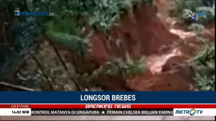 Tiga Korban Longsor Brebes Ditemukan Meninggal Dunia