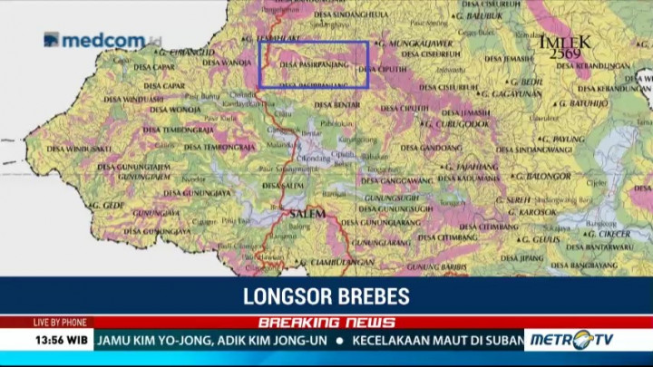 Pencarian Korban Longsor Brebes Terkendala Pergerakan Tanah