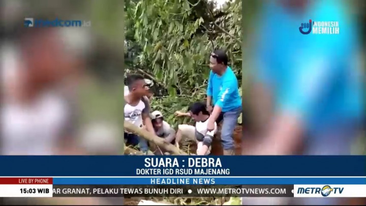 Seorang Korban Longsor Brebes Dirujuk ke RSUD Majenang