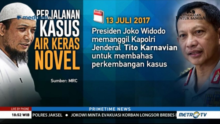YLBHI: Polri Gagal Usut Kasus Penyerangan Novel