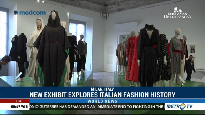 New Exhibit Explores Italian Fashion History