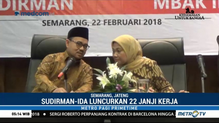 Sudirman Said-Ida Luncurkan 22 Janji Kerja