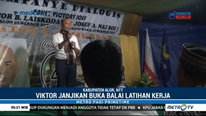 Jika Menang, Viktor Janji Buka Balai Latihan Kerja