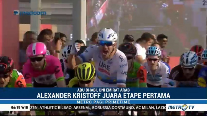 Alexander Kristoff Juara Etape Pertama Tour Abu Dhabi
