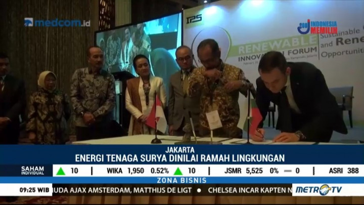 Perusahaan Bulgaria Jajaki Kerja Sama Pengembangan PLTS di Indonesia