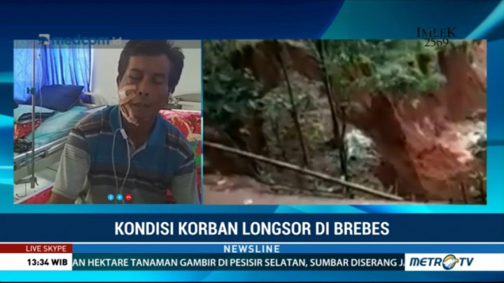 Korban Luka Longsor Brebes Ceritakan Detik-detik saat Menyelamatkan Diri