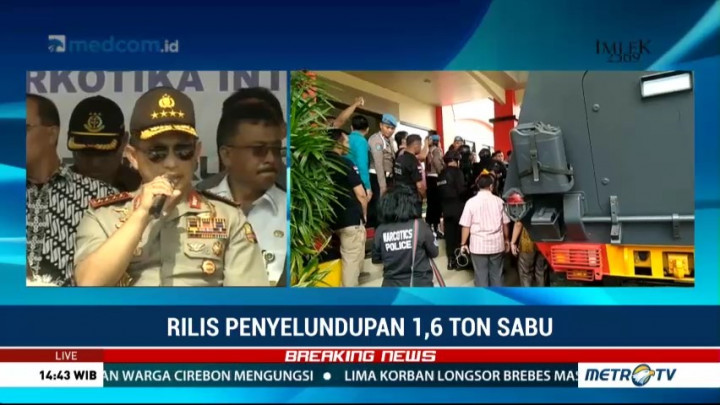 Kapolri: Indonesia Pasar Potensial Bandar Narkoba